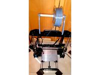 Roll stand axis from sandwich film cardboard tube by dartsystems