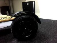 Mud/splash guard for EVOLVE skateboard -"FRONT AND BACK"- by Laleyenda