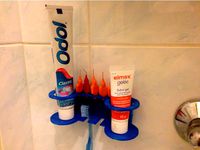 double paste toothbrush holder by nasredin