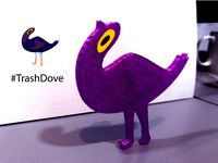 Trash Dove by faisal-nimri