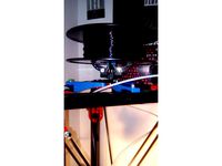 Spool Holder for Flsun 3D Delta Printer by rokyed