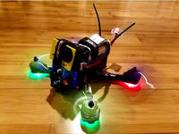 Wizard x220 Camera Mount (top strap) by liquidlogic