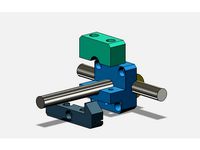 Vertex K8400 Print-head Mount Redesign by Bo_Ris