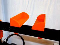 Spool Holder / Tray for Prusa i3 MK2 by robertwallace