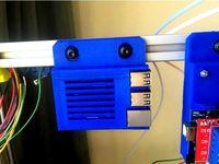 Sleeve Case for Raspberry Pi 3 Model B Remix for Aluminum Extrusion Mounting by mcfada