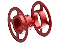 Quarter Turn 5 Dollar Filament Spool Holder by 3DPRINTINGWORLD