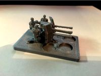 2cm Flakvierling 38 (1/100) by direwolf77