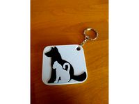 Cat Dog keychain by Donovandu88