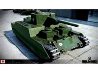 Tank: O-I super heavy Japanese tank by boger_boore