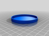 Pet Food Lid 75mm Diameter by Codenamebravo