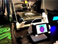 Gripping Stand - OctoPrint Raspberry Pi  by diogorsergio