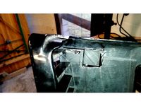 Yamaha Xt 600 3TB Tank Panel repair by ropa26