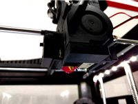 Raise3D N2/N2+ Front Mounted Blower Fan for Left Extruder by Anubis132