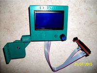 Remix of Double Hinged 12864 Full Graphics LCD Frame by enif by FrancescoF