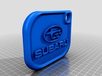 Subaru keychain by KnockOutTR