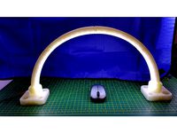 LED arch lamp smaller by Zugara