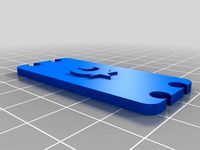 Traxxas E-Revo, Summit 1/8 Servo Cover Plate by GParts