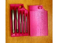 Sliding Tap/Drillbit Case by AdamsLab