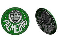 Sociedade Esportiva Palmeiras Badge - Brazilian Soccer Team by augustorenato