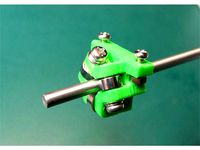 Bearing block for 5mm shaft, bearings at 120 degrees, rot 60degrees ver.2 by t_colon