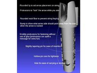 Parametric arrow nock by arnsteio