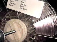 Spool holder 6mm (Spoel houder 6mm) by Pat_dG