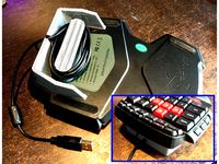 NEW Gaming Keypad Stand with Cable Management by KikiTay