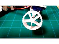 Lightweight Wheel for 2mm axle by pperrin