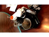 Cyclone Marble Machine drive cap for Lego Mindstorms by Tarrant1701