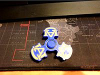 Auburn Fidget Spinner - Wingnut2k by wingnut2k