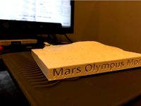 Mars Olympus Mons by cjkturtle