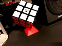 Rubik's Cube stand  by CarlTheCreator