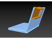 HackRF One Laptop Holder by ricardo_jfa