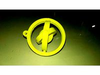 Customizable gyroscope keyring by sgonzalezlopez