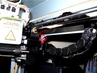 xyzprinting AIO y  axis cable chain by caj