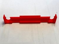 MP Select Mini 4DM Heated Bed Glass Mounting Bracket by SenseiNichols