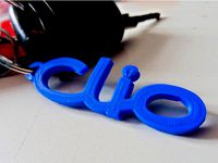 Renault Clio Keyring by MrJoce