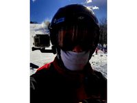 GoPro mount for Giro Sestriere Snow Helmet by thingamajigger