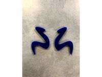 Squiggly Earrings by jchun444