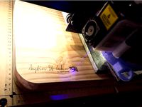 X-Carve 33mm Laser Holder w/ Scope Mount & Safety Panels by AustinSaintAubin