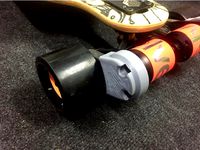 Engine / belt cover for Evolve GT skateboard by Laleyenda
