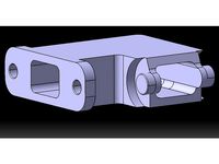 Cable chain end left/right by astronauti