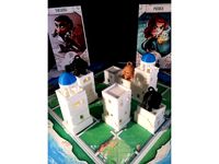 Santorini Print and Play pieces by Achoo01