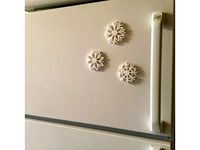 Snowflake Magnets by myroboticsdotca