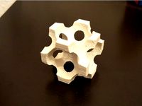 inverse FCC unit cell by Michi_Teck