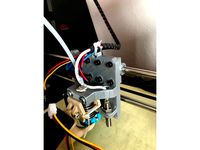 Geeetech prusa i3 x pro E3D lite 6 X carrige with probe by sender86