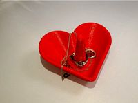 Heart Shaped Jewelry Bowl / Ring Holder by GregSpilman