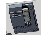 Back to back phone/pdu mount by ggrobotics