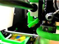 Anet A8 light Extruder holder/support by ZiZeRoN