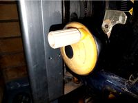Table Saw Blade Height Adjustment Handle  by Tumbledown